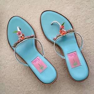 Lilly Pulitzer Sandals Size 9.5